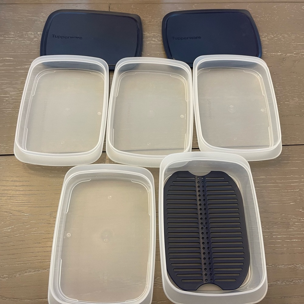Tupperware Stackable container set